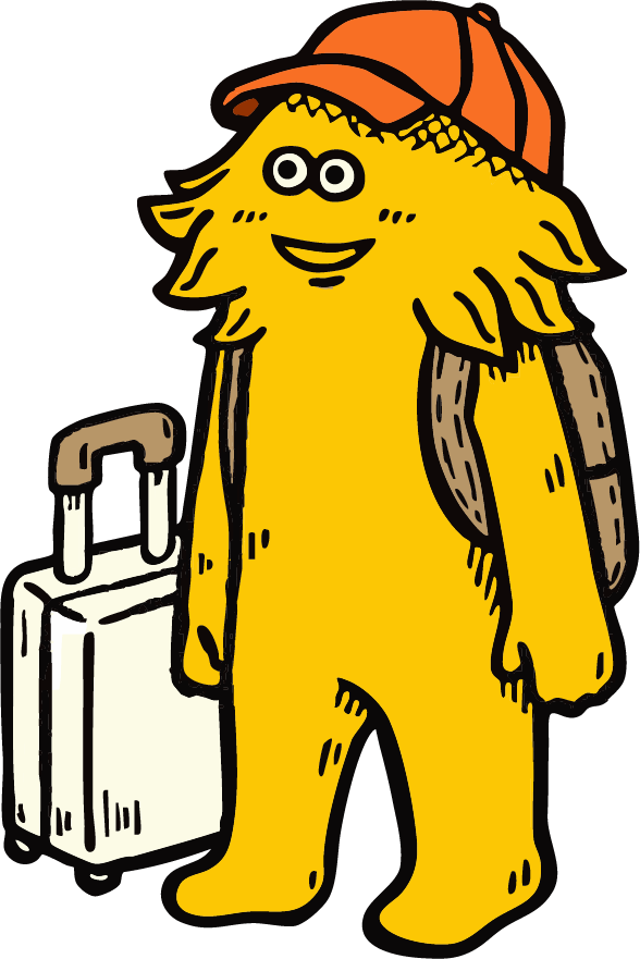 地方アンテナスナックのキャラクター